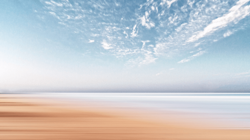 浜辺の青空画像