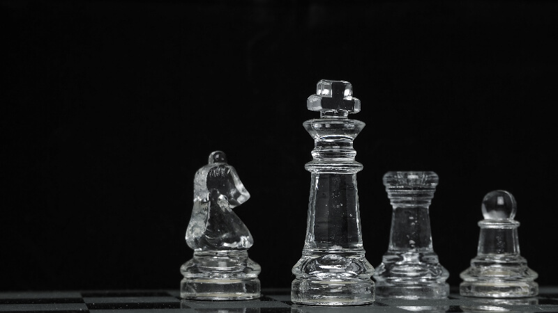 チェスの写真　戦略のイメージ