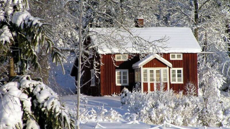 冬の家